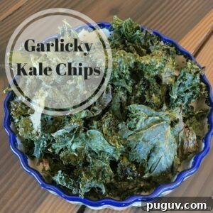 garlicky kale chips