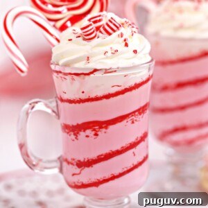 Candy Cane White Hot Chocolate