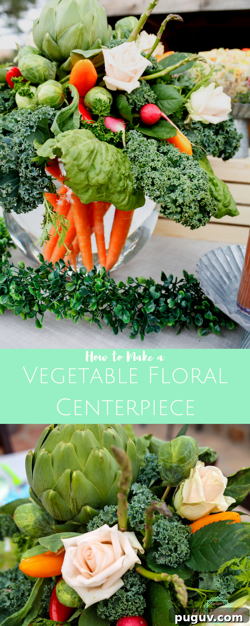Create a Stunning Vegetable Floral Centerpiece for Any Table 14 img 2260 13