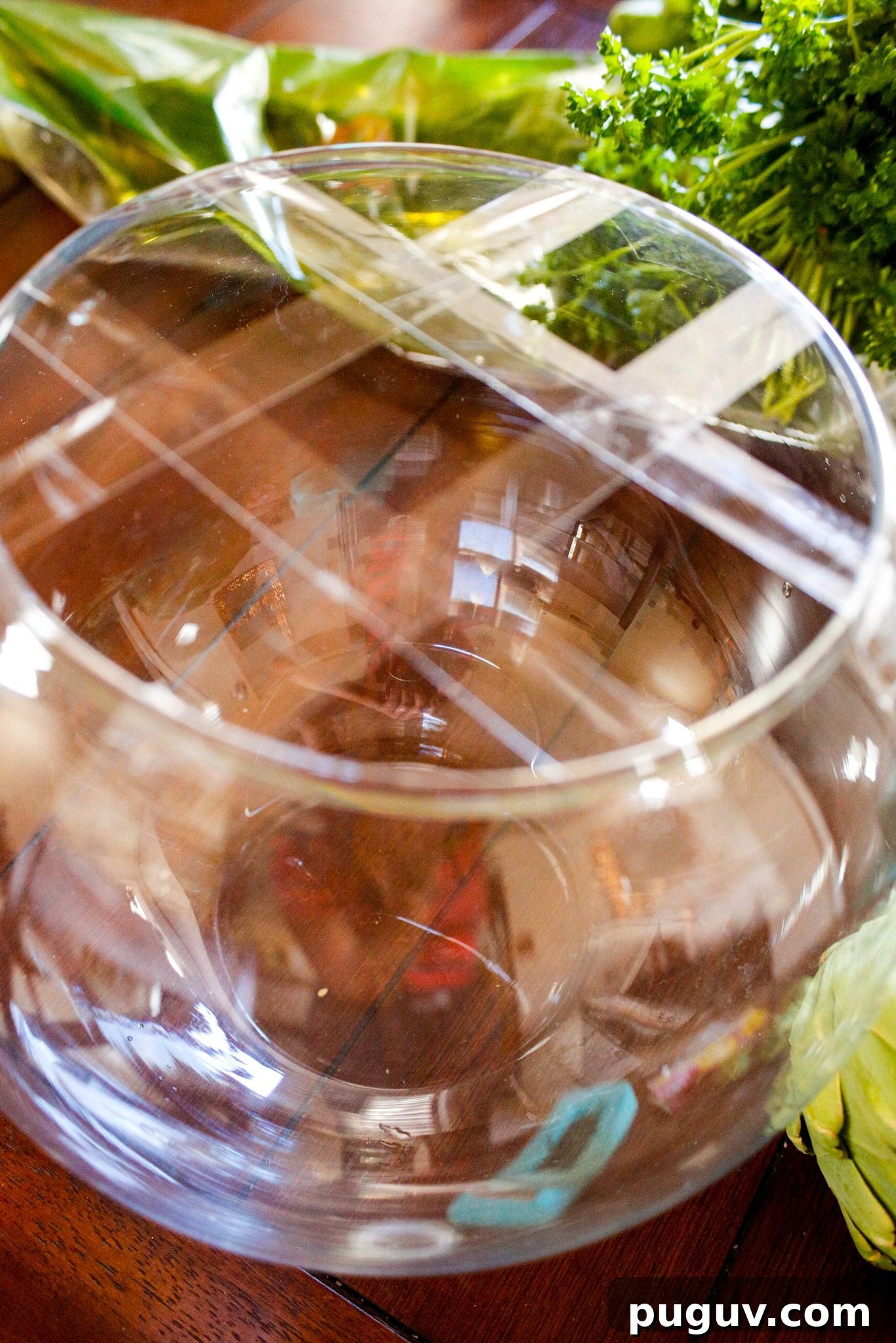 Create a Stunning Vegetable Floral Centerpiece for Any Table 5 Tape grid across vase opening