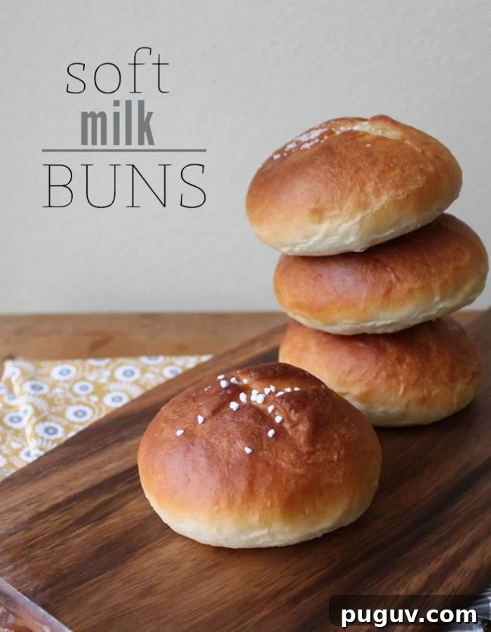 Fluffy Japanese Milk Buns (Soft and Tender Recipe) 2 Soft Milk Buns- The Little Epicurean