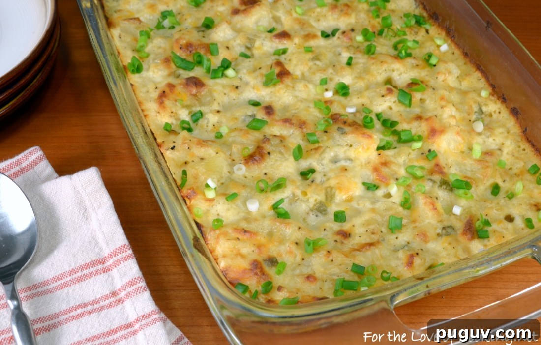 Homemade Cheesy Potato Casserole Homemade Cheesy Potato Casserole