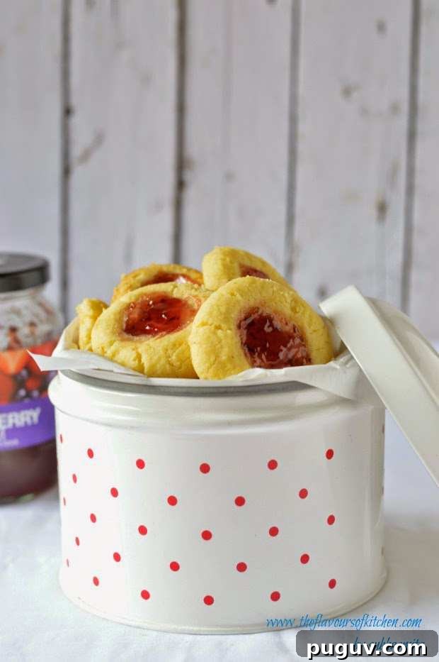 Thumbprint cookies