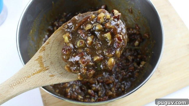Pecan Pie Cookies Recipe — Chewy, Caramelized Pecan Cookies 6 pecan pie cookie mxiture