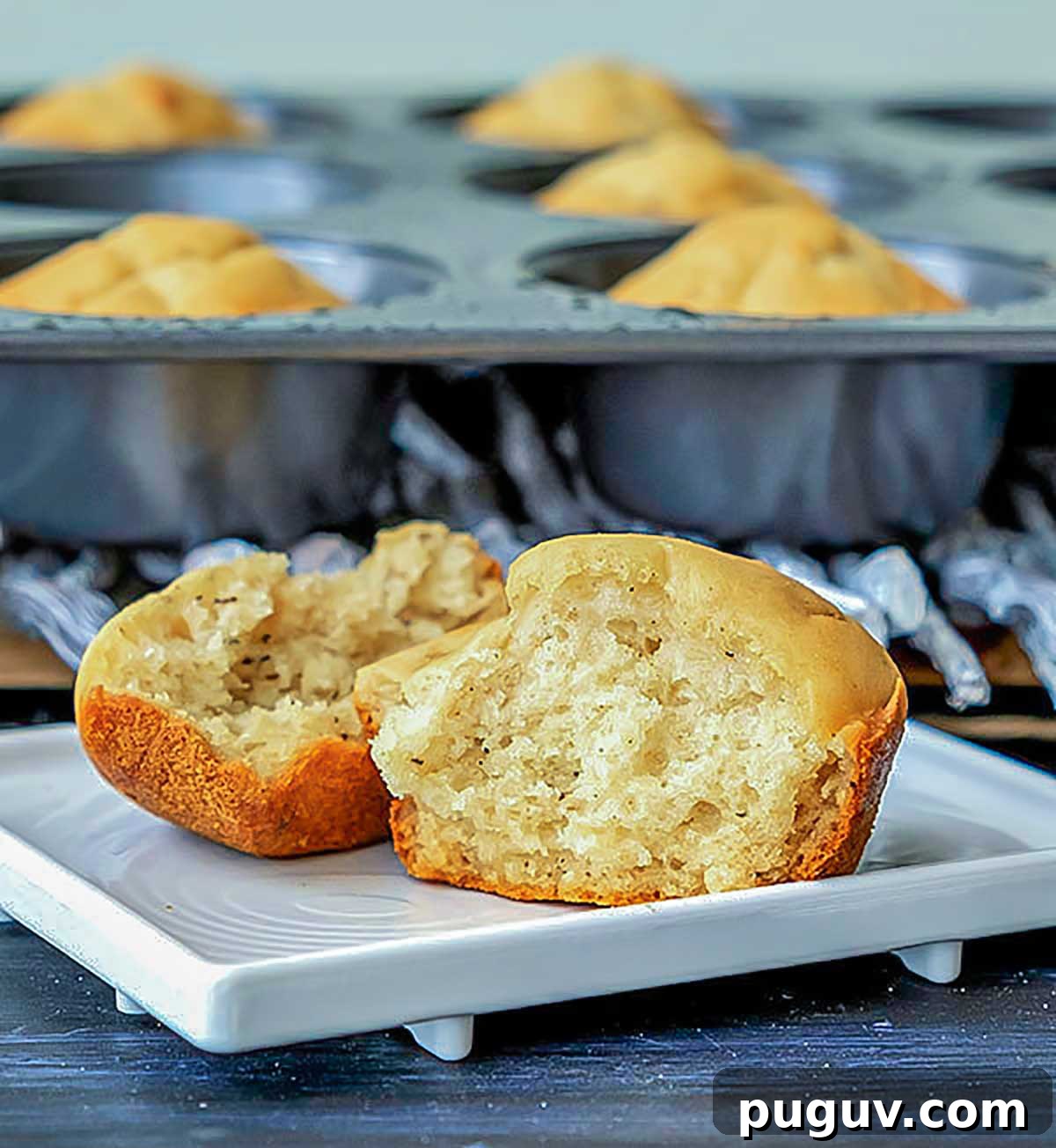 Top Gluten-Free Rolls & Buns: Soft, Fluffy Recipes You’ll Love 6 Soft, buttery, yeast-free gluten-free butter rolls cut in half showing the moist interior.