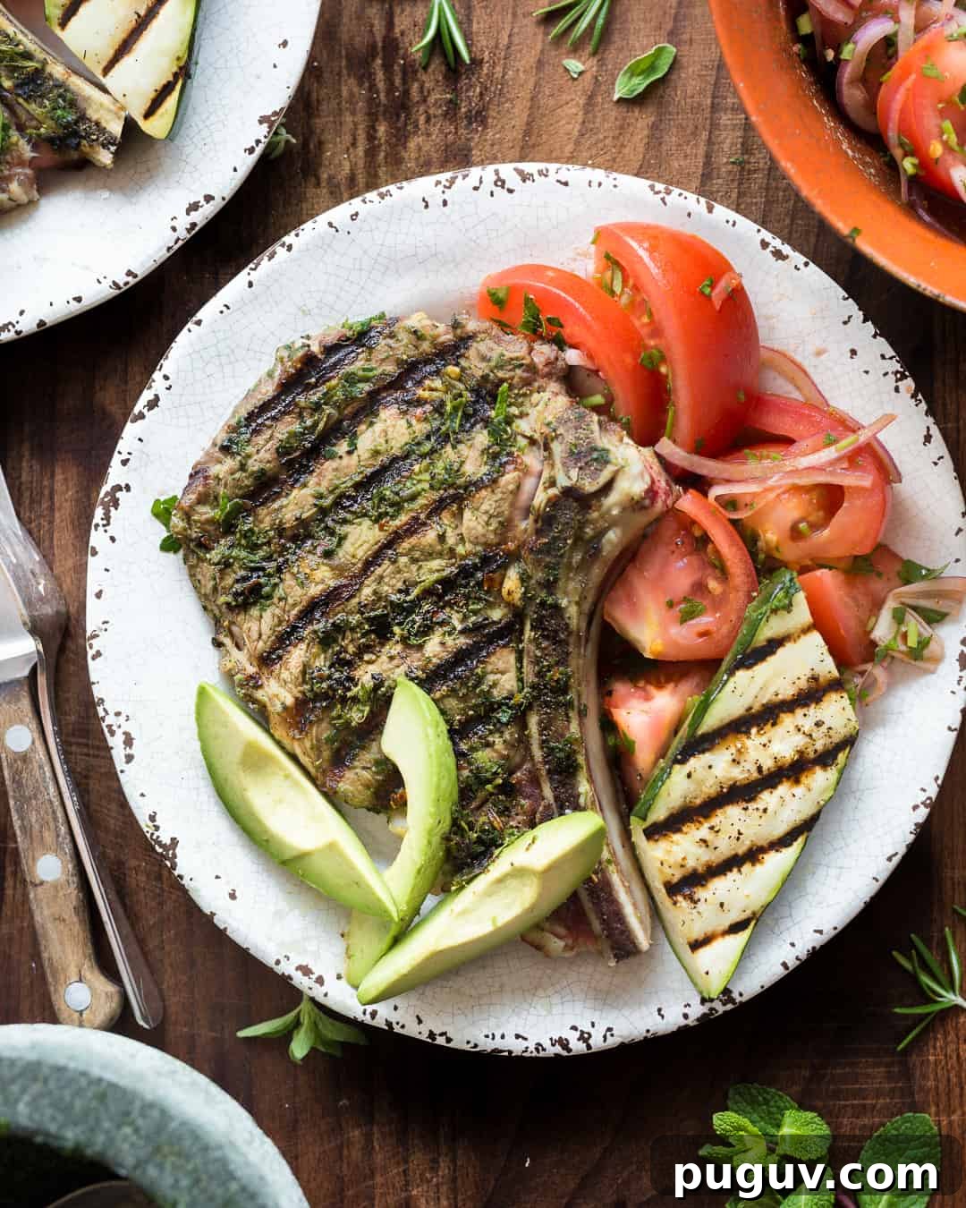 Herbed Veal Chops Whole30 Recipe for Flavorful Meals 2 Herbed Veal Chop Whole30 Paleo Primal Gourmet Grilled Steak Easy Recipe