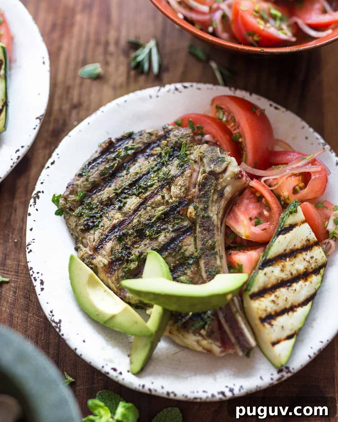 Herbed Veal Chops Whole30 Recipe for Flavorful Meals 3 Herbed Veal Chop Whole30 Paleo Primal Gourmet Grilled Steak Easy Recipe