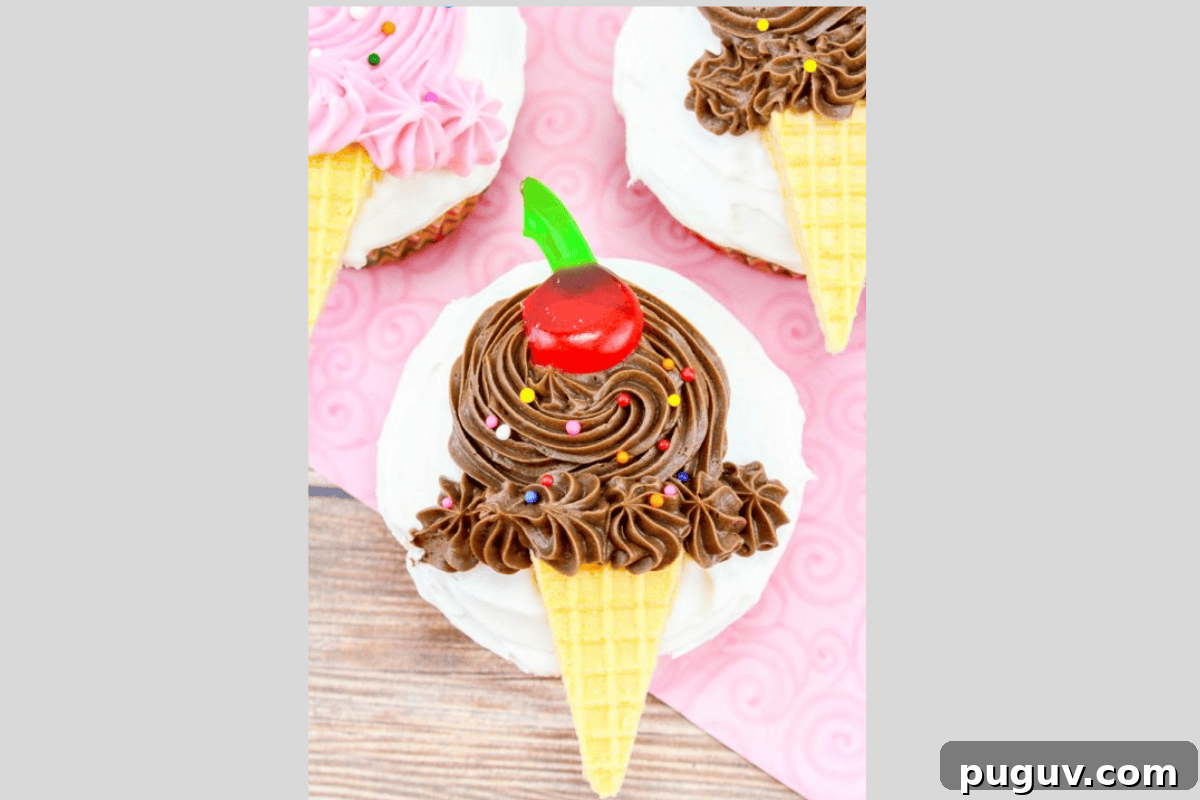 Ice Cream Cone Cupcakes: Fun No-Bake Dessert Ideas 6 img 26218 5