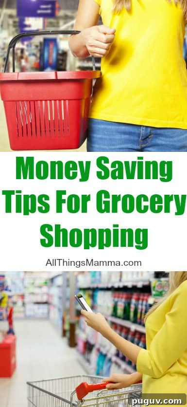 4 Money Saving Tips for Grocery Shopping that can help save you time, money and keep your sanity! 