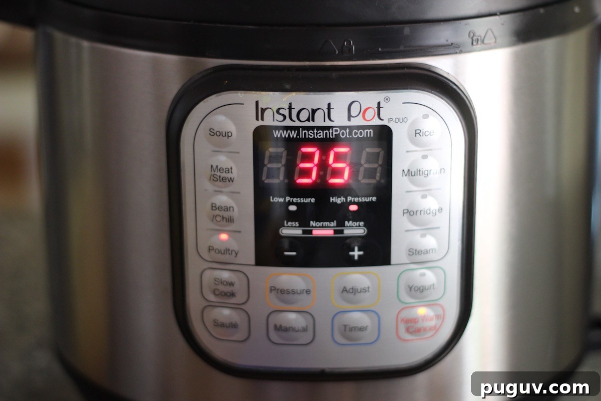 Instant Pot Whole Chicken with Cranberry Orange Sauce (AIP) - this chicken has the flavors of being slow-roasted, but it cooks in 40 minutes! You have to try this! | fedandfulfilled.com