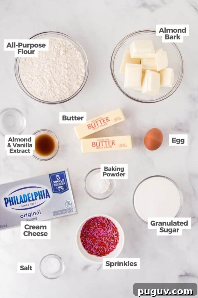 Valentine Sugar Cookie Truffles: Creamy Heart-Shaped Dessert Bites 5 ingredients for sugar cookie Valentine truffles