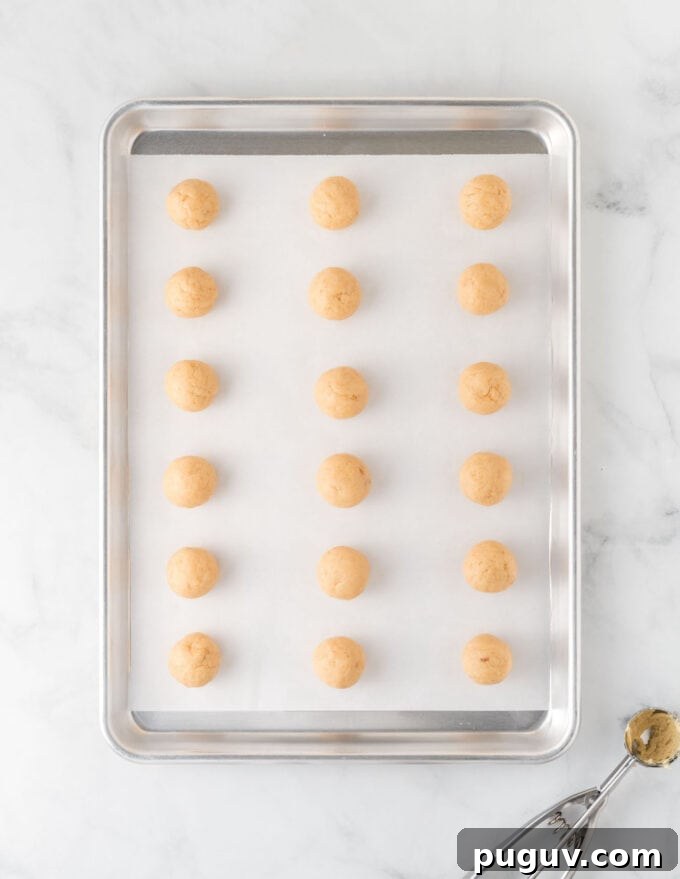 Valentine Sugar Cookie Truffles: Creamy Heart-Shaped Dessert Bites 9 tray of frozen sugar cookie balls before dipping
