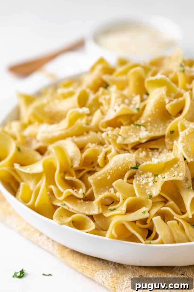 Perfect Pairings for Bruschetta: Appetizers, Salads & Wines 3 Buttery parmesan pasta in a bowl.