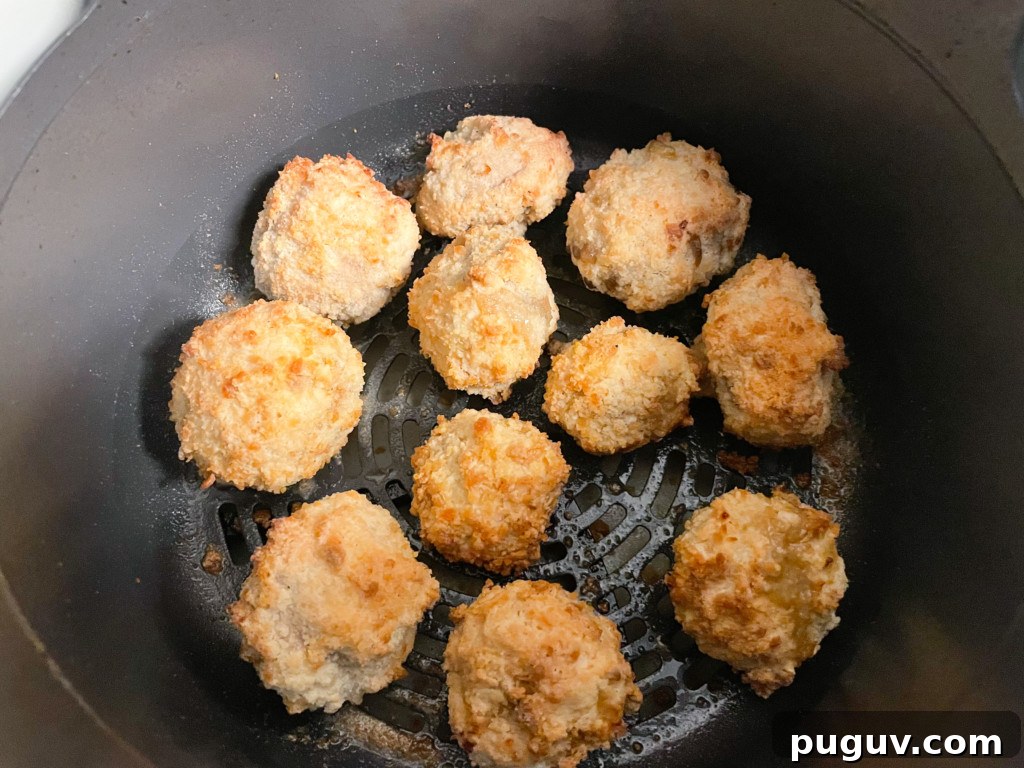 Crispy Air-Fried Mushrooms (Gluten-Free Option) 4 air fried mushrooms