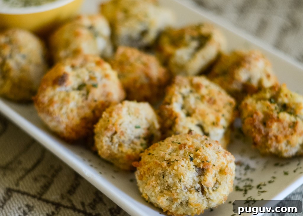 Crispy Air-Fried Mushrooms (Gluten-Free Option) 5 air fried mushrooms