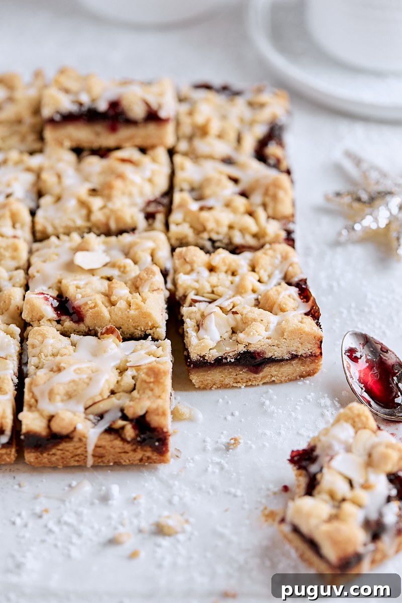 Homemade Jam Crumble Bars Recipe — Simple Fruit-Filled Dessert 8 Jam Crumb Bars