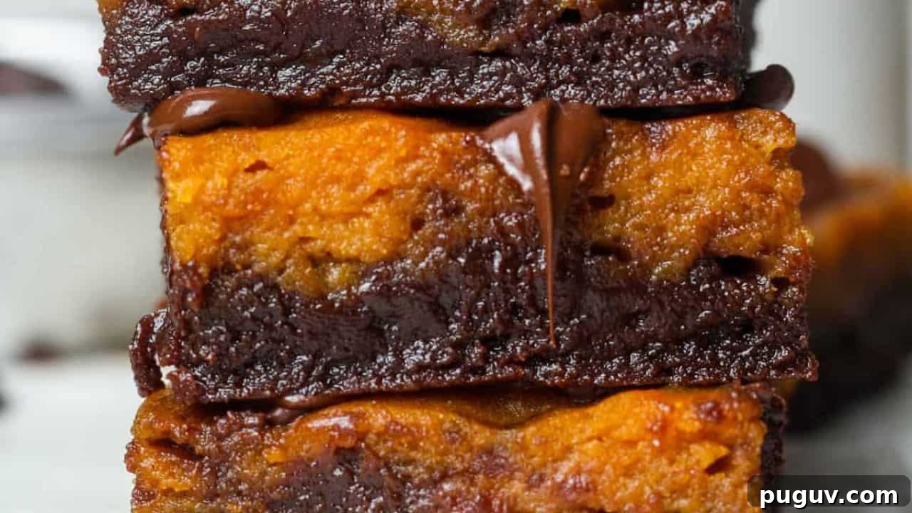 Pumpkin Brownies