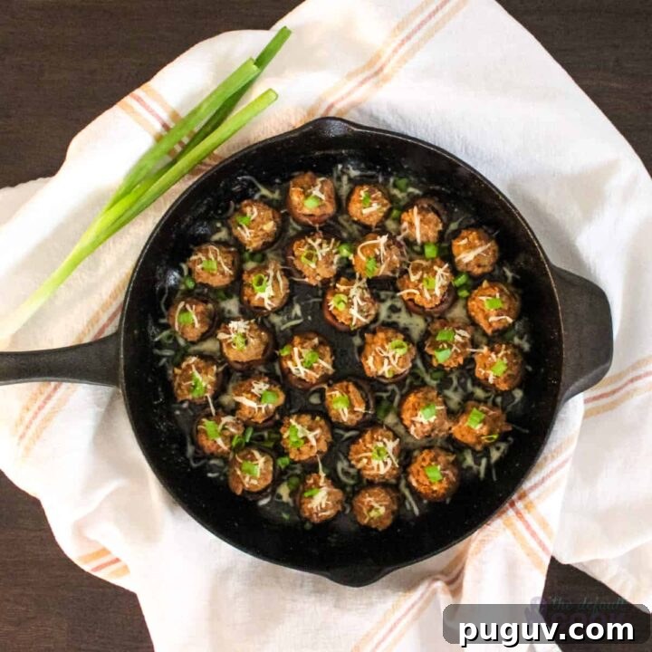 Stuffed mushrooms
