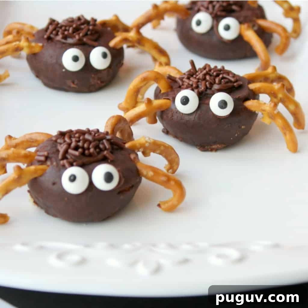 Mini Spider Donuts