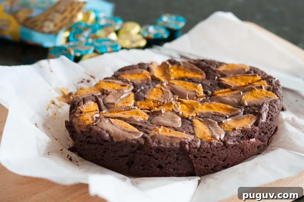 Slow Cooker Butterfinger Brownie Sundaes Recipe 6 Slow cooker Butterfinger brownies