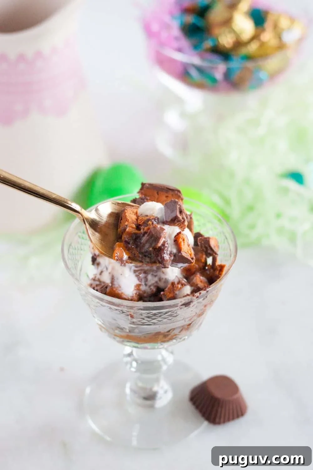 Slow Cooker Butterfinger Brownie Sundaes Recipe 8 Recipes using leftover Easter chocolate