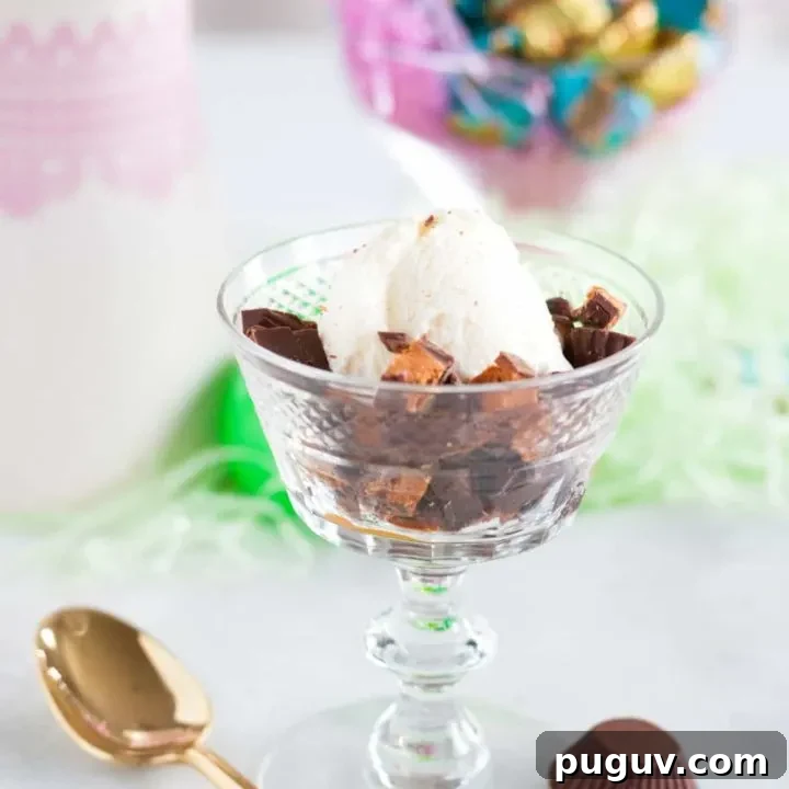 Butterfinger Slow Cooker Brownie Sundaes
