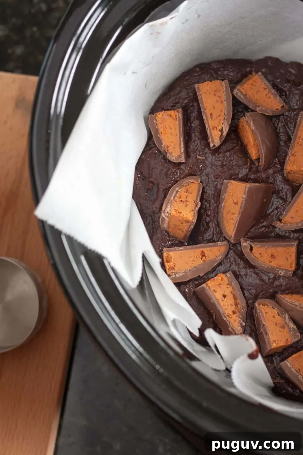 Slow Cooker Butterfinger Brownie Sundaes Recipe 4 Slow cooker baking