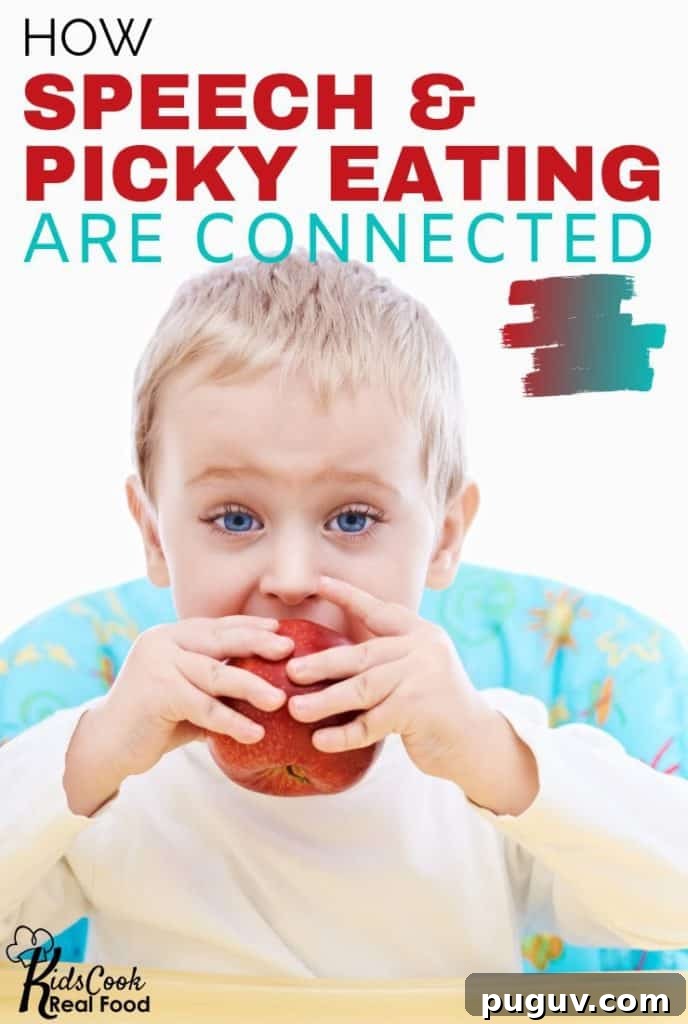 How Speech and Picky Eating are Connected