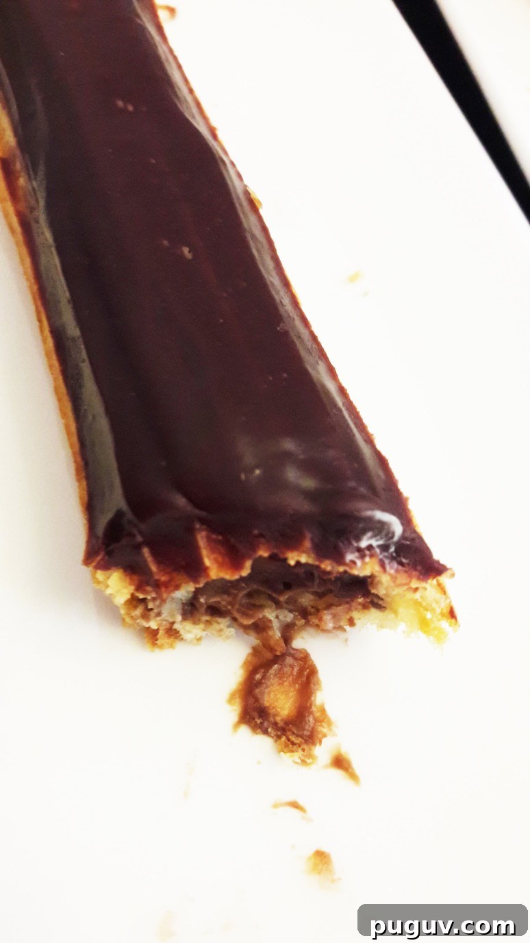 Paris Baguette. The most delicious chocolate éclair!
