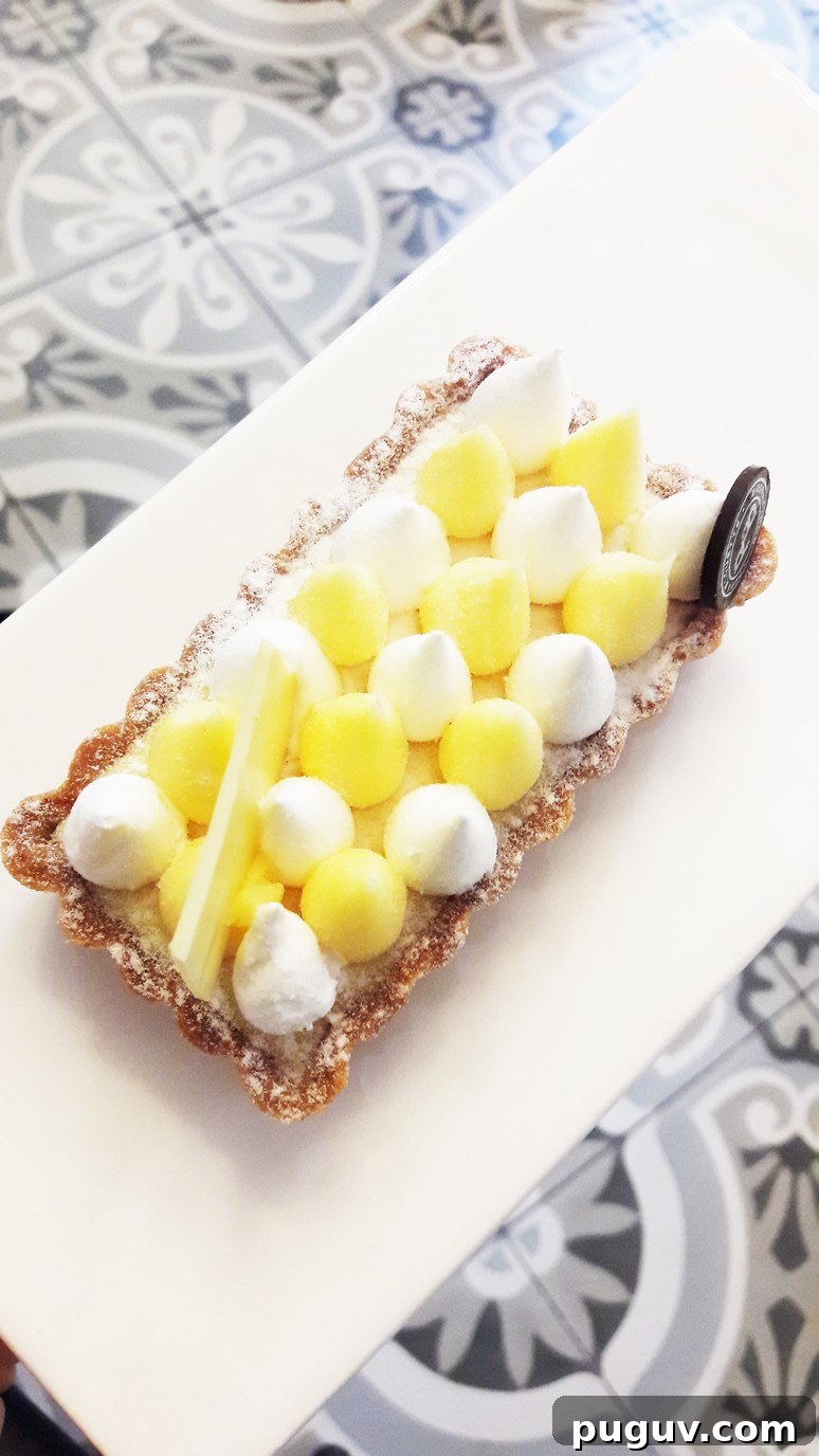 Paris Baguette. This is the BEST lemon meringue tart ever!