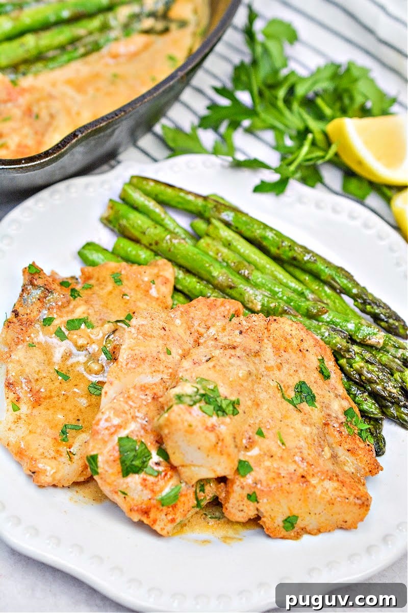 Creamy Cajun Cod Skillet with Asparagus (Keto-Friendly) 5 Creamy Keto Skillet Cajun Cod With Asparagus