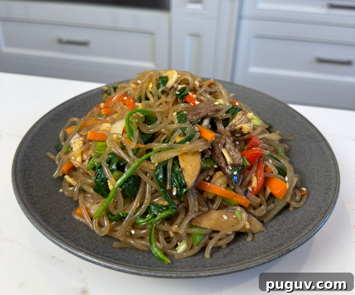 Japchae: Authentic Korean Glass Noodles Recipe 2 img 4849 1