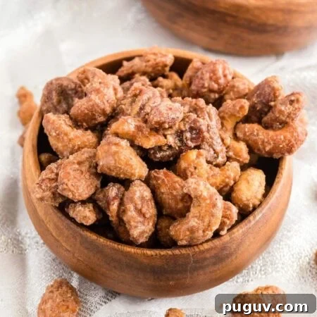 crock pot candied nuts recipe