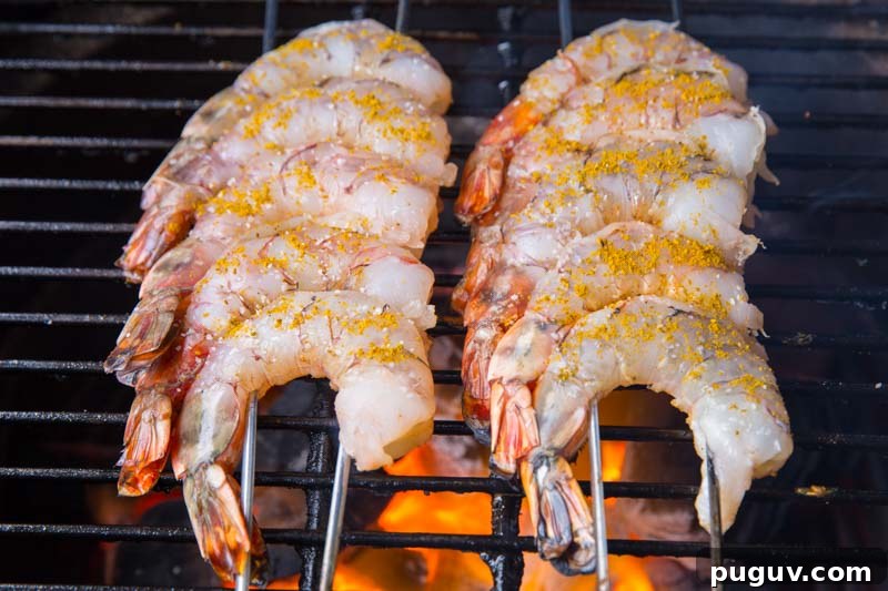 Grilled Vadouvan Curry Shrimp Recipe for the Big Green Egg 6 Grilled Vadouvan Curry Shrimp