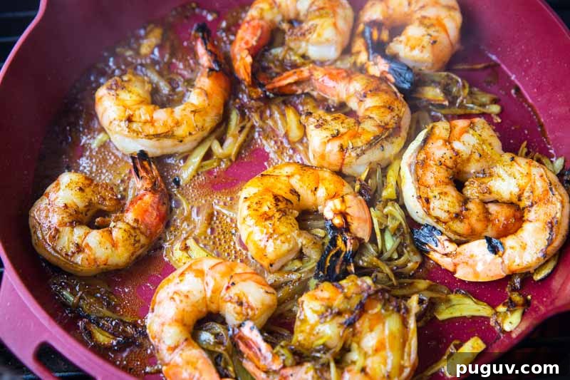 Grilled Vadouvan Curry Shrimp Recipe for the Big Green Egg 8 How to Make Grilled Vadouvan Curry Shrimp on the Big Green Egg