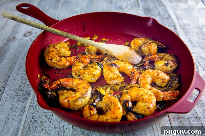 Grilled Vadouvan Curry Shrimp Recipe for the Big Green Egg 9 How to Make Grilled Vadouvan Curry Shrimp on the Big Green Egg