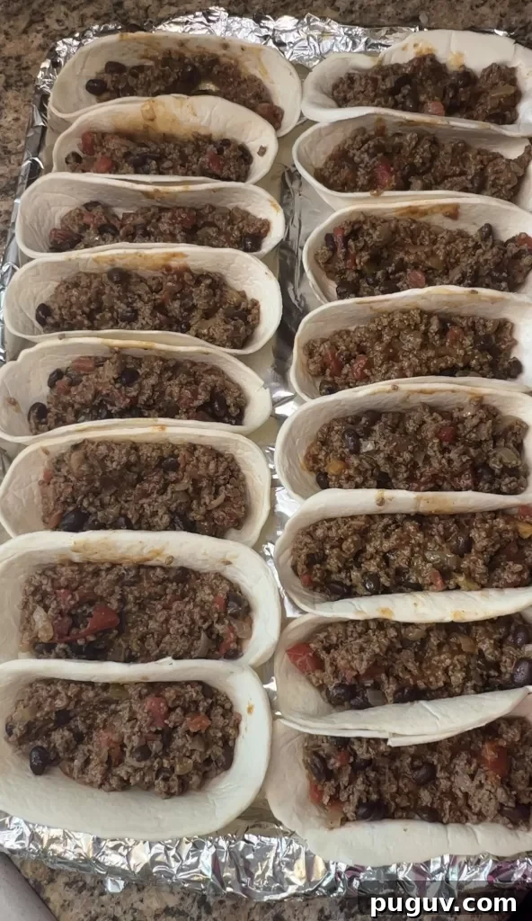 Taco Boats: Stuffed Tortilla Boat Recipe for Taco Night 16 taco boats