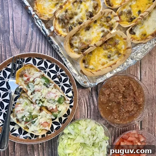 Taco Boats: Stuffed Tortilla Boat Recipe for Taco Night 27 img 5176 26