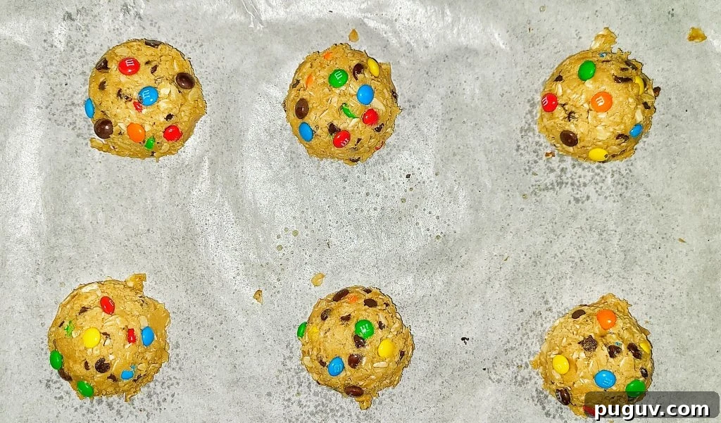 Chewy Monster Cookies Recipe: Thick, Loaded Chocolate Peanut Butter 3 monster cookie, cookie dough