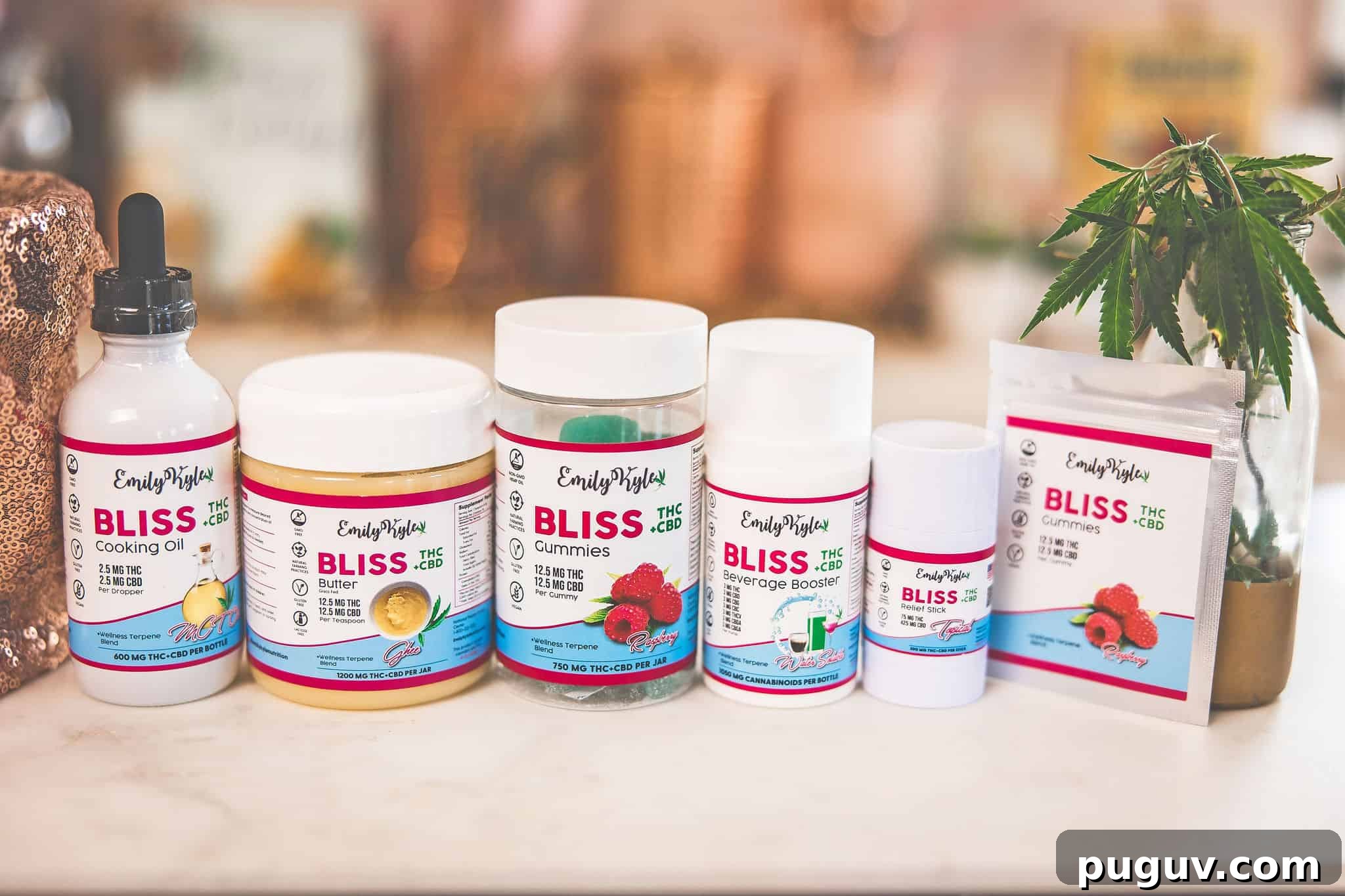 Can Cannabis Edibles Cause Severe Digestive Issues? 3 A picture of Emily Kyles Bliss Products.