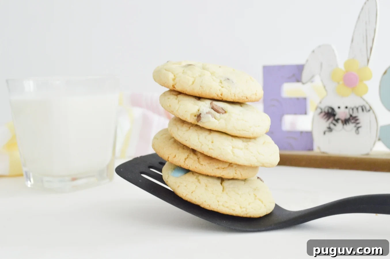 Vanilla Easter Cake Mix Cookies: Soft Spring Treats 13 img 5571 12