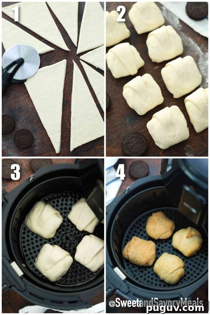 Crispy Air-Fried Oreos: Quick Dessert Recipe for Parties 4 steps how to make air fried Oreos