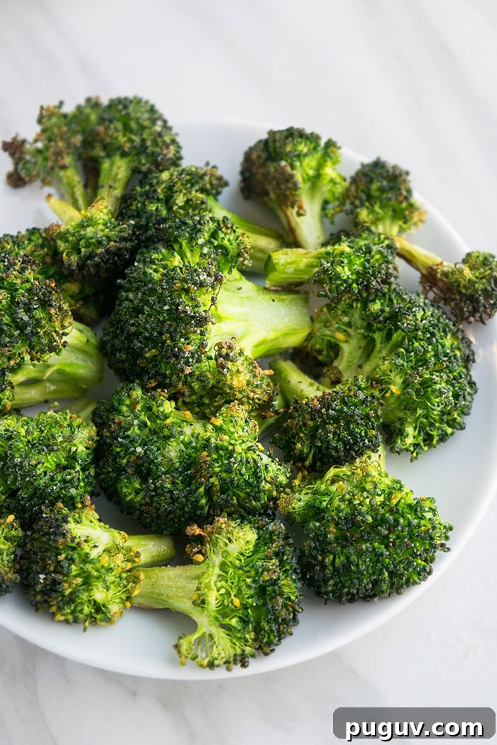 Crispy Oven-Roasted Broccoli — One-Pan Recipe 5 Garlic Parmesan Roasted Broccoli Recipe