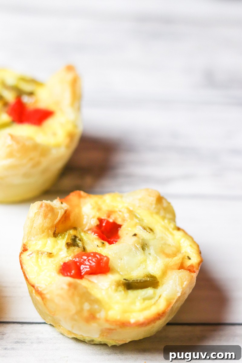 Roasted Red Pepper Asparagus Mini Tarts Roasted Red Pepper Asparagus Mini Tarts