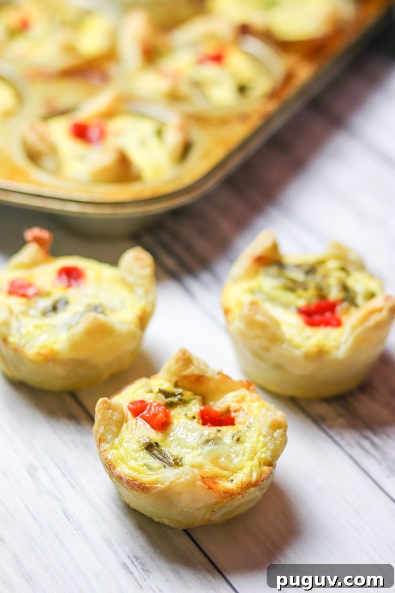 Roasted Red Pepper Asparagus Mini Tarts Roasted Red Pepper Asparagus Mini Tarts
