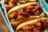 Crispy Popcorn Chicken Sandwich Recipe for Crowd-Pleasing Flavor