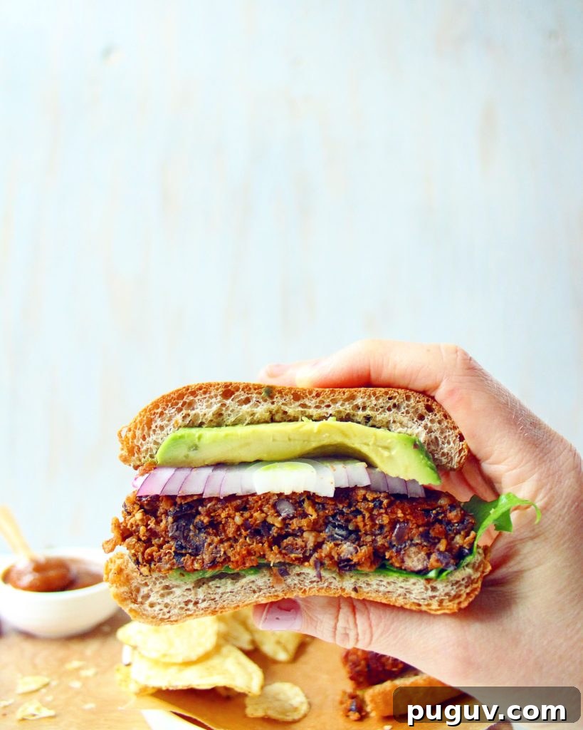 Grilled Black Bean Veggie Burgers for BBQs 2 Grillable BBQ Black Bean Veggie Burgers
