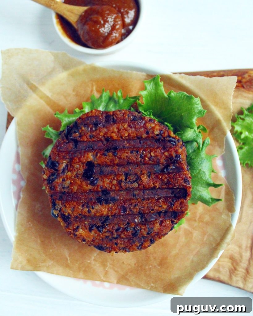 Grilled Black Bean Veggie Burgers for BBQs 5 Grillable BBQ Black Bean Veggie Burgers