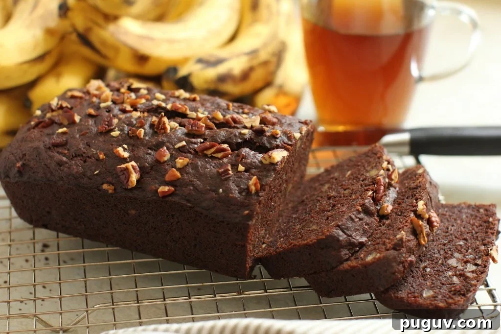 Gluten-Free Chocolate Banana Loaf — Dairy & Egg Free Recipe 8 buckwheat and chocolate banana loaf - one bowl banana bread