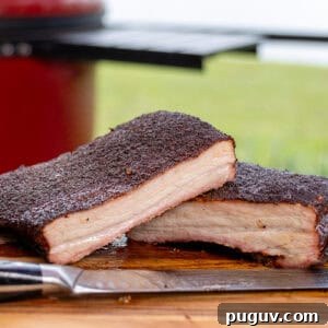 Kamado Joe BBQ Smoked Pork Belly